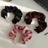 Estilo Coreano Exquisita Perla Banda para el Cabello Intestino Grueso Cuerda para el Cabello para Mujer 2025 Nueva Goma para el Cabello de Alta Gama Accesorios para el Cabello de Alta Elasticidad