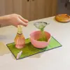 Conjunto de Matcha com Batedor de Chá, Conjunto de Presente com Ferramentas para Matcha, Tigela Japonesa para Matcha, Ferramentas de Chá, Fornecimento Exclusivo Transfronteiriço