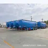 Exportação Transfronteiriça de Semirreboques Tanque de Óleo Russo, Veículos de Transporte Tanque de Óleo Comestível de 45 Metros Cúbicos e 55 Metros Cúbicos, Caminhões Tanque de Óleo