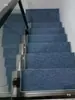 Alfombra Sencilla de Color Sólido para Escaleras, Antideslizante, Imitación Lino, Peldaños de Madera Maciza, Felpudo Autoadhesivo sin Pegamento, Alfombra para Escalera de Caracol en Ático