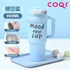Taza de hielo para coche, taza aislada de acero inoxidable 316 de alto valor estético, taza grande con pajilla, portavasos de coche, taza de agua fría para el hogar y la oficina