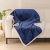 Manta Impermeable para Mascotas Amazon Confort de Franela Terciopelo Sherpa Manta Espesa para Mascotas Fabricante de Camas para Perros Stock Disponible