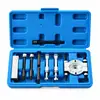 9 peças Mini Extrator de Duas Mandíbulas Duplo Separador Extrator Pequeno para Remoção de Rolamentos Extrator de Rolamento de Caixa de Câmbio