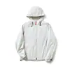 Serie de Función Urbana~Chaqueta Ligera con Capucha Resistente al Viento e Impermeable, Nueva para Hombre, Protección Solar para Exteriores