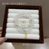 Pulseira de Cristal do Mar Leste Natural DIY Feita à Mão Pulseira de Ametista Citrino Joias de Pedra de Energia Suprimento para Transmissão ao Vivo Feminina