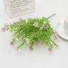Duofu Simulado Jazmín de Siete Puntas Flor Falsa Planta de Plástico Venta al por Mayor Planta Pastoral Decoración para el Hogar Exterior Flor de Mango Pequeño