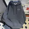 Jaquetas Pulôver Casuais com Capuz Masculinas da Moda Cuidadosamente Selecionadas, Novas Moletons Oversized de Marca Tendência com Caimento Solto