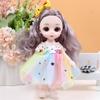 Boneca Palaciana Antiga de Menina 17cm, Boneca Princesa Hanfu Sonhadora Nova, Presente Dia das Crianças Atacado