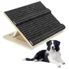 Marco de escalada de madera para perros, escalera de escalada de madera maciza para mascotas, escalera auxiliar inclinada para perros pequeños y gatos, marco de escalada de madera para perros conveniente y antideslizante