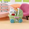 Nuevos Adornos Pequeños de Dibujos Animados de Moda, Decoración de Escritorio para Cochecito de Bebé, Gato Lindo, Figura Creativa para Aliviar el Estrés, Celebridad de Internet