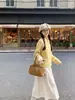 Cárdigan de punto moderno, dulce y elegante para mujer, nuevo estilo otoño 2026, corte holgado, adelgazante, versátil, top corto