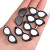 Acessórios para óculos de sol redondos de acrílico com tema de amor, joias artesanais DIY, acessórios para olhos de bonecos de pelúcia