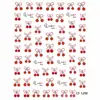Xiaohongshu Douyin Transmissão ao Vivo Adesivos para Unhas Crianças em Relevo Adulto Capa de Celular para Unhas Acessórios para Nail Art Fabricante em Estoque