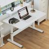 Mesa de Estudio, Mesa Elevable, Mesa de Escritorio Estudiantil Elevable, Mesa Pequeña para Computadora de Apartamento Pequeño, Estantería Opcional
