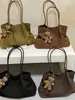 Cross2026 Bolso de Hombro Nuevo de Otoño Diseño de Nicho Bolso de Axila de Moda Gran Capacidad Personalidad Bolso Tote para Viajes