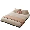 Cama de Hierro Forjado sin Cabecero, Cama Colgante, Cama Matrimonial, Marco de Acero Engrosado, Hilera de Marcos, Marco de Hierro para Habitación de Alquiler, Estructura de Cama Individual