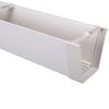 Bandeja para Plantar Fresas PVC Balcón Verdura Plástico en Forma de U Bandeja para Flores 1.2m 3m Resistente a la Corrosión Maceta Impermeable