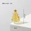 Regalos de Navidad Árbol de Navidad de Vidrio Zibo Adornos Artesanales de Vidrio Decorativos Explosiones de Internet Rojo Libro Pequeño Boshan