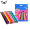 Crayón triangular de 36 colores para niños, lavable, para manos sucias, para jardín de infantes, para grafiti de bebé, 12 colores, 24 unidades, venta al por mayor
