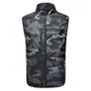 Ropa de verano con ventilador de refrigeración Ropa de aire acondicionado de refrigeración Carga USB con ropa de ventilador Chaleco de protección solar ropa de trabajo para pareja