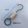 Ganchos para Loja de Roupas, Ganchos S, Cabides de Corda de Cânhamo, Adereços de Exibição, Painéis de Exibição de Madeira, Pregadores de Calça, Argolas para Lenço