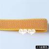 Banda profesional elástica de mano Banda elástica Rojo albaricoque negro azul amarillo banda de goma patrón de onda banda de goma para reloj