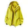 Ropa de trabajo cálida para exteriores a prueba de viento e impermeable tres en uno para otoño e invierno, estilo unisex, chaquetas hechas a medida, venta al por mayor
