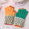 Guantes de Pantalla Táctil Estilo Coreano para Mujer, Guantes de Ciclismo Tejidos de Lana Cálida para Otoño e Invierno, A Prueba de Frío, Lindos para Estudiantes y Parejas