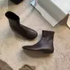 Nueva Colección Otoño/Invierno 2026: Botines redondos, cortos, elásticos, de ajuste ceñido, botines de moda con suela plana, botines para mujer sin cordones