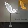 Accesorios para Bodas Alas de Mariposa Brillantes Colgante Decoración de Techo Araña de Boda Pasarela Hierro Forjado Guía de Camino Adornos