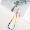 Nueva serie de frutas de arcilla blanda cadena para teléfono móvil funda de teléfono móvil diy estrella de cinco puntas acrílica cadena para teléfono móvil tendencia de colección