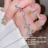 Pulsera Huevo de Paloma de Cristal Chapada en Platino 18K Dulce Elegante Micro Incrustación Zirconia Gota de Agua Joyería Vintage de Lujo Ligero