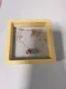 Caja de Joyería Popular en Stock Caja de Joyería Plegable de Dos Piezas Caja de Empaque Personalizada Caja de Joyería para Anillos Caja de Regalo Pe Suspendida