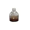 Em Estoque 10ml Aromaterapia para Carro Frasco Colorido para Dosagem Vazio Fosco Pendurado no Carro Difusor de Pequena Capacidade com Tampa de Madeira Frasco para Óleo Essencial