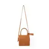 Bolso Cuadrado de Cuero RPET Transfronterizo Bolso de Hombro de PU a la Moda Bolso Cruzado de PU Tendencia Nacional Fábrica de Personalización