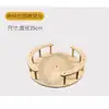 Accesorios para Árboles para Gatos Poste Alto Poste de Sisal Palo Redondo de Madera Maciza Palo de Madera Redondo de Repuesto Material Universal para Bricolaje Juguete para Gatos