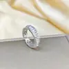 Anillo Ladrillo de Diseño Nicho de Alta Gama Lujo Accesible para Mujer Moda Europea y Americana Creativo Zirconia Chapado en Oro Anillo Abierto Ajustable