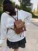 2025 Nueva Moda y Elegante Diseño Nicho Trendy Bolso Pequeño Mochila Simple Bolso de Mano para Mujer