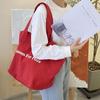 Bolsa Tote Grande Nueva Estilo Primavera 2024 Famosa Por Pizza Bolsa de Tela para Estudiante Bolsa de Hombro de Lona