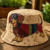 Colección de sitios web independientes transfronterizos nuevos de 2026: Sombrero de pescador y sombrero para el sol versátiles de arcoíris con estampado digital 3D y bordado acolchado, aptos para hombres y mujeres