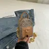 Bolsa de Hombro Nueva para Mujer Verano 2024 Color de Contraste Costuras Bolso Cruzado Bolso de Mano Bolso con Estampado de Letras Retro Moderno