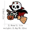 Venta Caliente Transfronteriza Creativa Dibujos Animados Halloween Aleación con Goteo de Aceite Broche Personalizado Fantasma Calavera Calabaza Insignia de Joyería