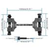 GOOFIT 19mm removedor de cadena de distribución apto para ATV de 50cc-250cc, moto todoterreno, go kart