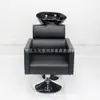 Cama de Lavado para Salón de Peluquería de Comercio Exterior, Combinación de Lavabo de Plástico para Silla Especial de Salón de Peluquería y Barbería