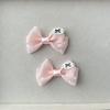 Accesorios de Lazo de Lunares Artísticos Pasador Ropa de Bebé Pasador para Pelo de Mascota Equipaje Zapatos Calcetines Accesorios de Ropa Decoración DIY