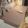 Protetor de Olhos para Estudante Tapete de Mesa Impermeável Não Lavável Couro Cor Sólida Antiderrapante Resistente a Manchas Toalha de Mesa Tapete para Mesa de Computador Mesa de Café Tapete de Mesa