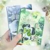 Libro de Pegatinas de Corte de Película Yuxian Yanbian, Escuchando Pensamientos, Material con Patrón de Estilo Antiguo, Tarjeta DIY, Collage para Decoración de Manualidades