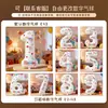 Decoración de primer cumpleaños con notas adhesivas de colores, pastel, tablero KT, globos para niños y niñas, accesorios para fotos de escena de hotel, pared de fondo