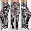 Mallas Deportivas de Running y Fitness Transfronterizas Europeas y Americanas Pantalones de Nueve Puntos Base para Fitness y Yoga Xy7702
