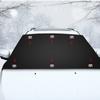 Escudo de nieve magnético para coche parasol para coche protector contra heladas parasol engrosado a prueba de heladas anticongelante protector solar cubierta de coche